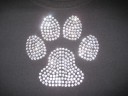 Giant Paw Rhinestone